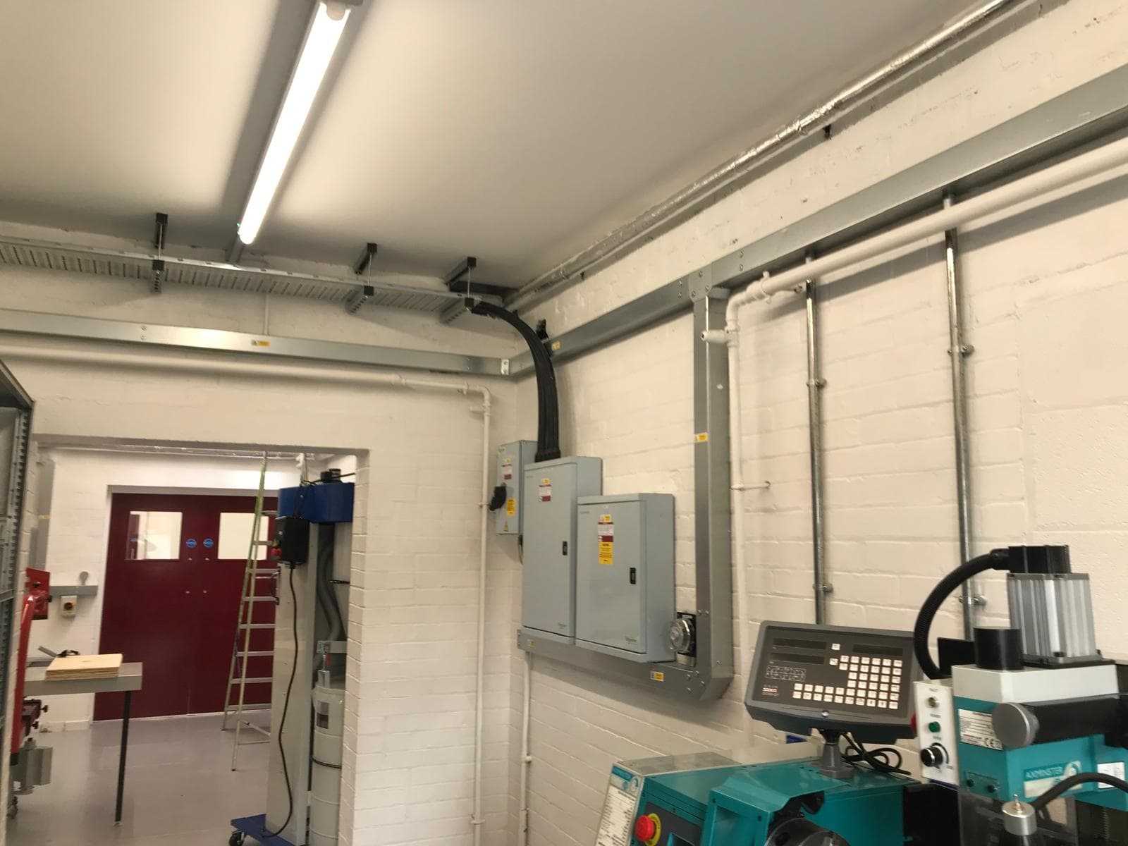 Commercial fuse board installation